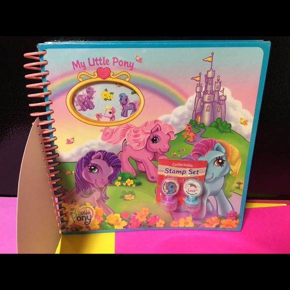 MY LITTLE PONY G3 VTG 2004 Activity Book & Stamps NEW - Picture 3 of 8